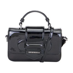 NEW EMPORIO ARMANI BLACK/BLACK Satchel
